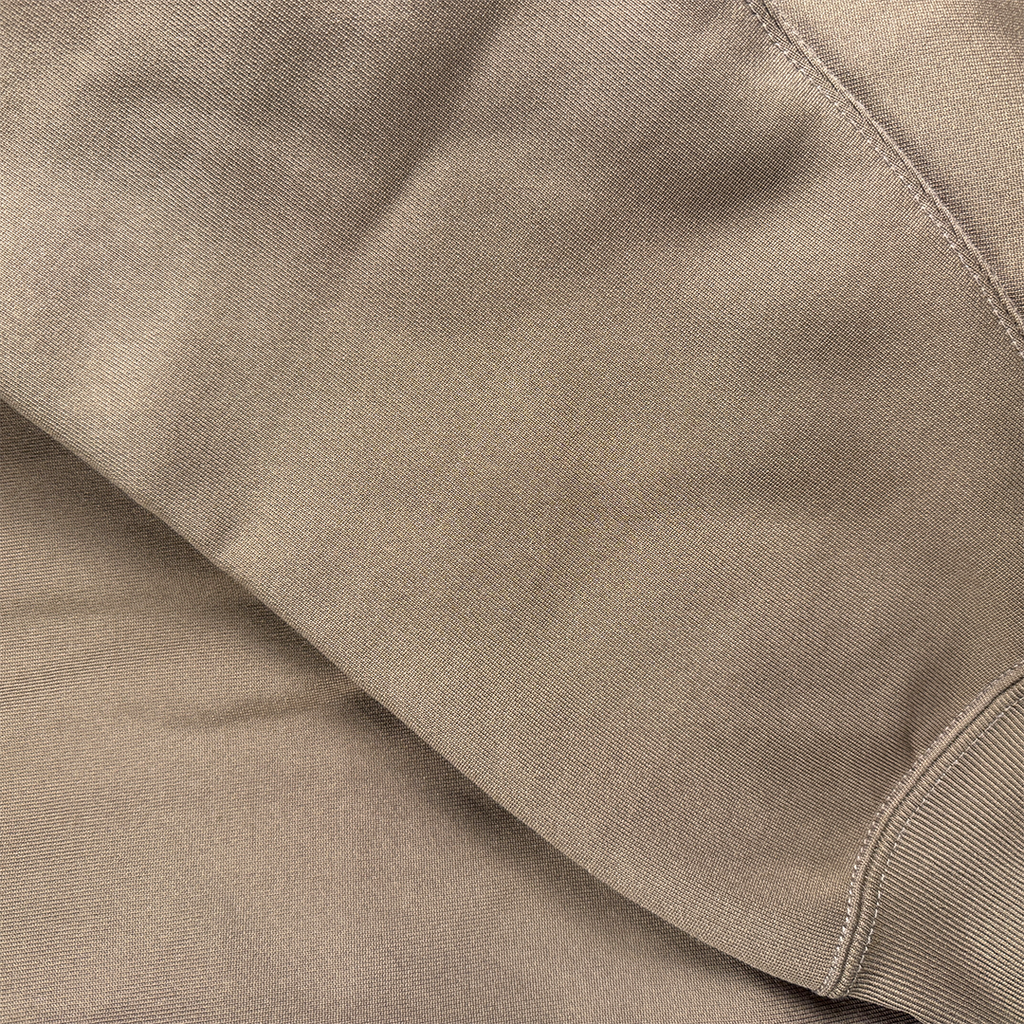 Auralee Taupe Brown Baggy Polyester Hoodie (4 - M/L)