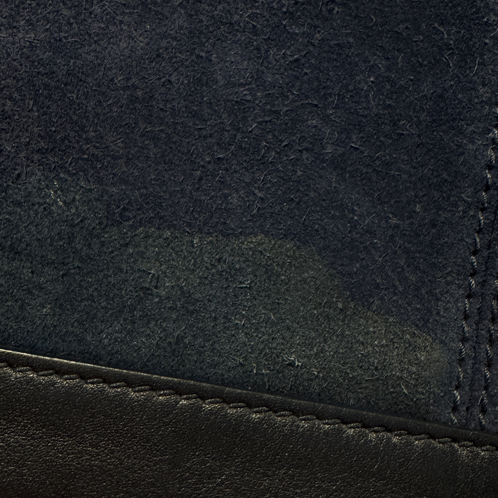 Balenciaga Pochette City Clip Blue Suede