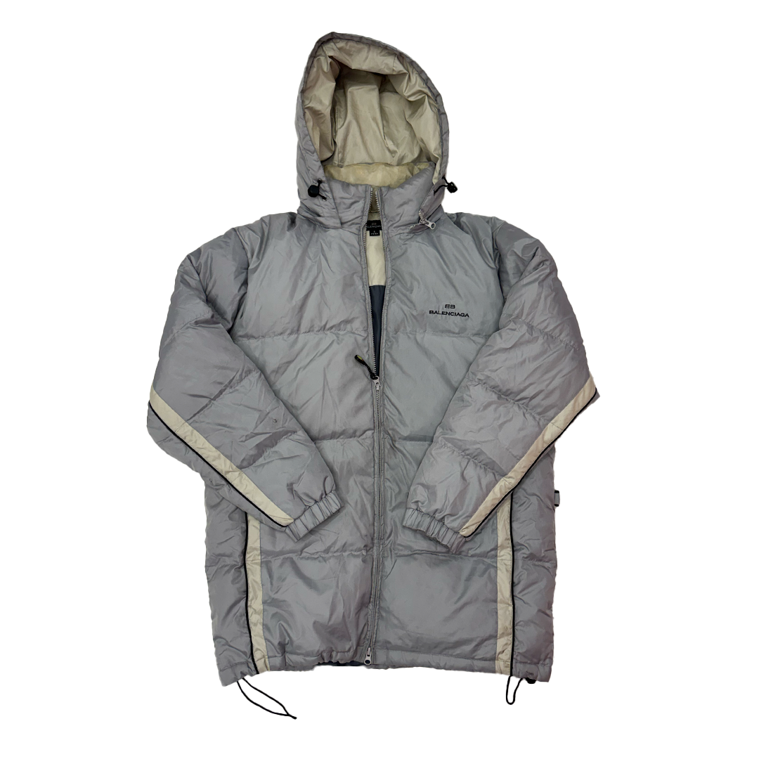 Balenciaga Vintage Grey Puffer Jacket (4 - 175/92A)