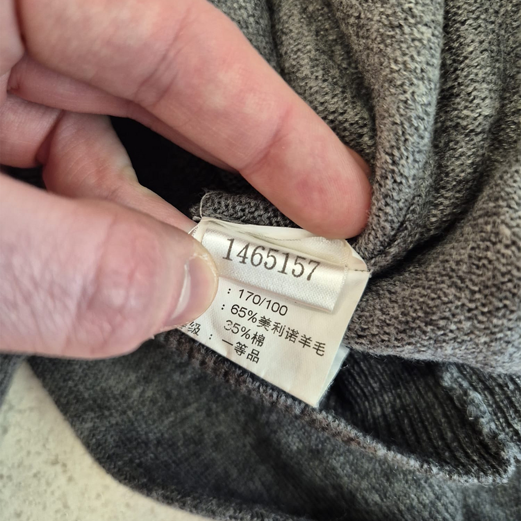 Balenciaga Vintage Grey Knitted Sweater (3)
