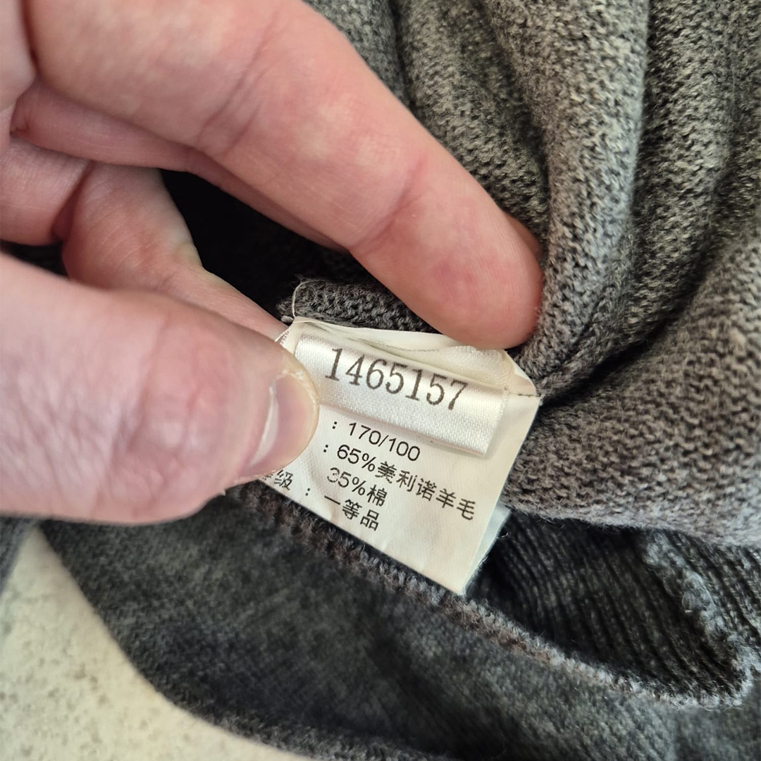 Balenciaga Vintage Grey Knitted Sweater (3)