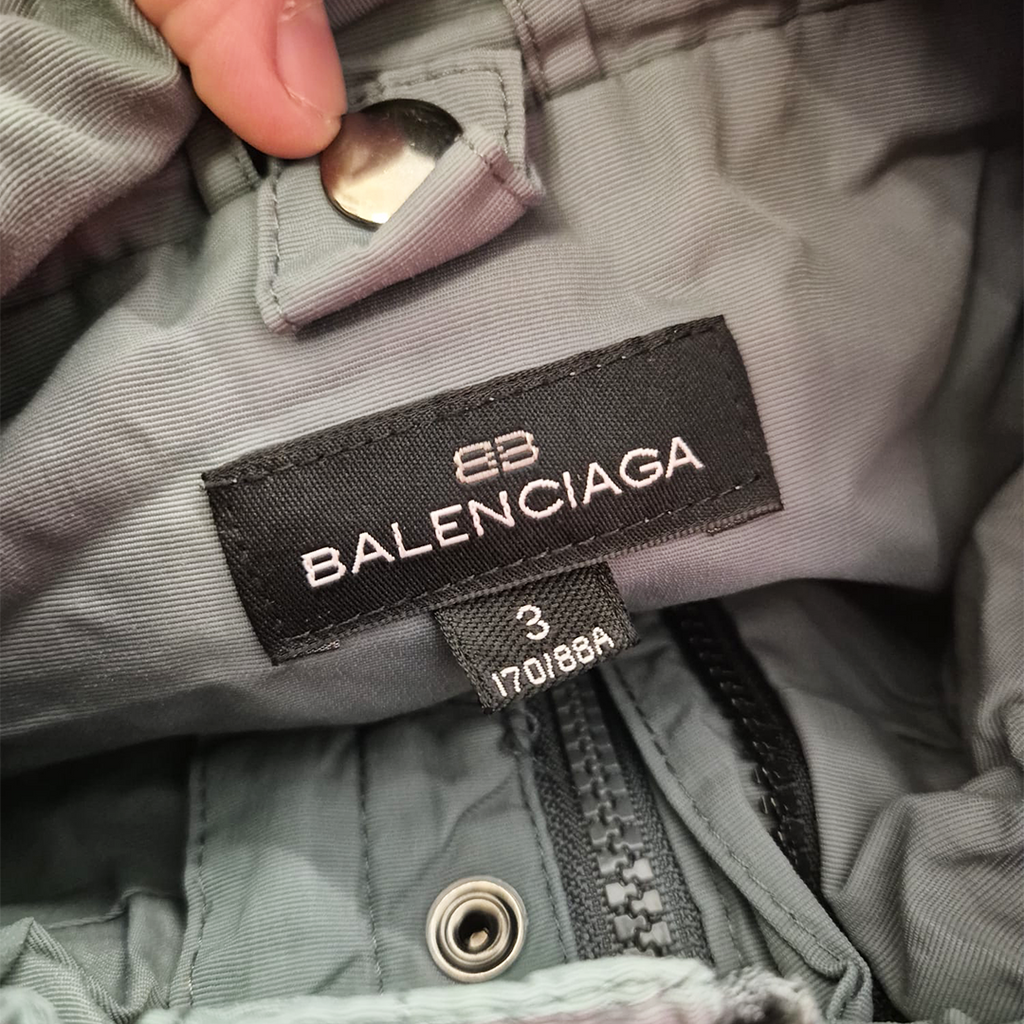 Balenciaga Nylon Blue Jacket (L)