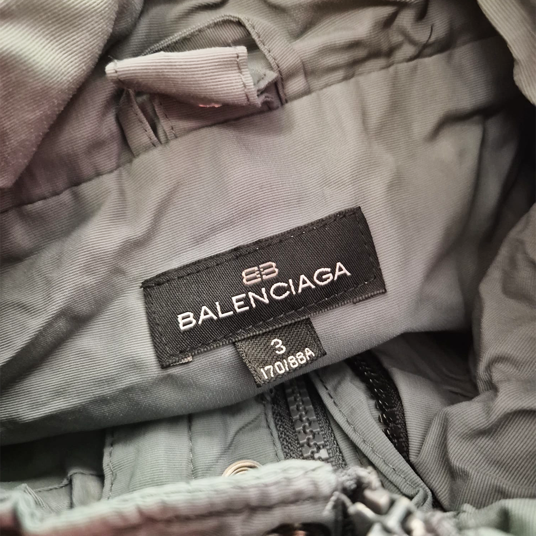 Balenciaga Nylon Blue Jacket (L)