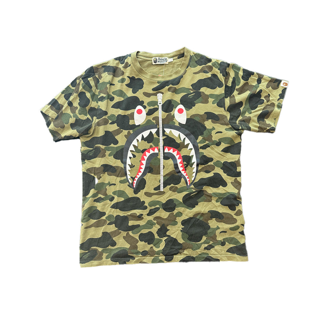 Bape 1st Camo Shark Tee (L)