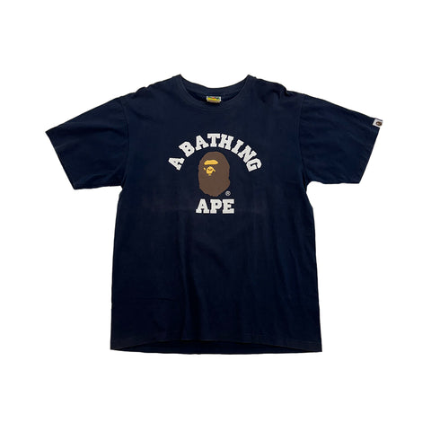 Bape College Navy Tee (XL)