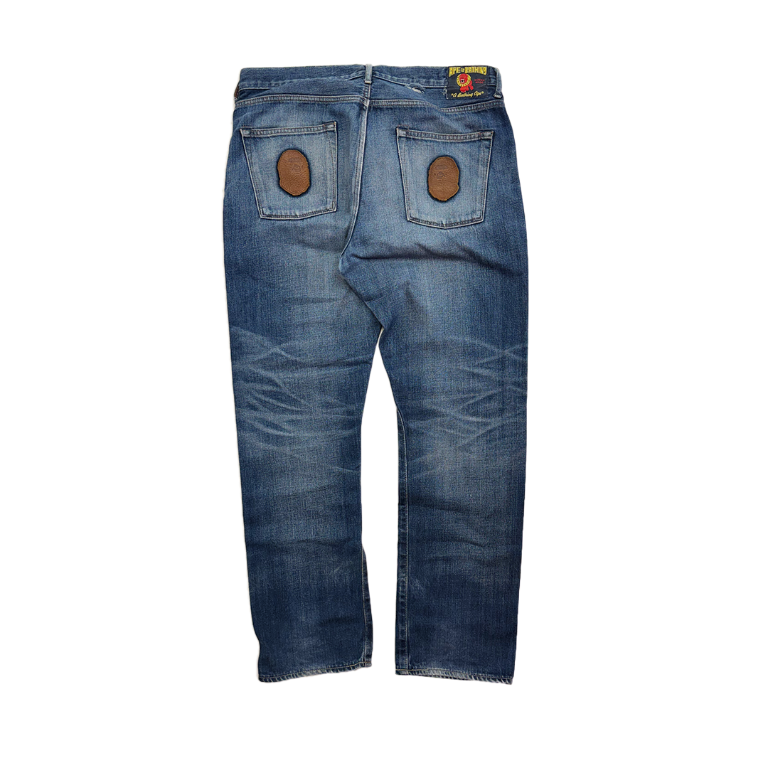 BAPE Vintage Pants Jeans - Made in Japan (XL)