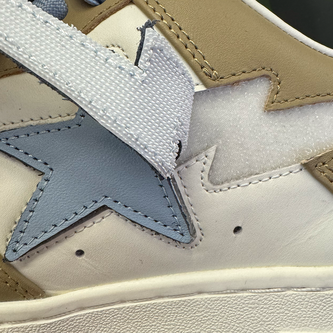 Bape Sta Low #4 Beige Sky Blue (US9 - EU42.5) - 9/10