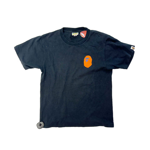 Bape Multi Logo Black Tee (S)