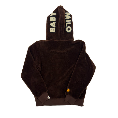Bape x Baby Milo 17th anniversary Fleece Full Zip Hoodie (L)