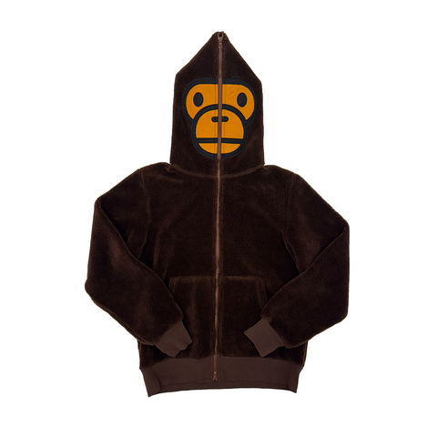 Bape x Baby Milo 17th anniversary Fleece Full Zip Hoodie (L)