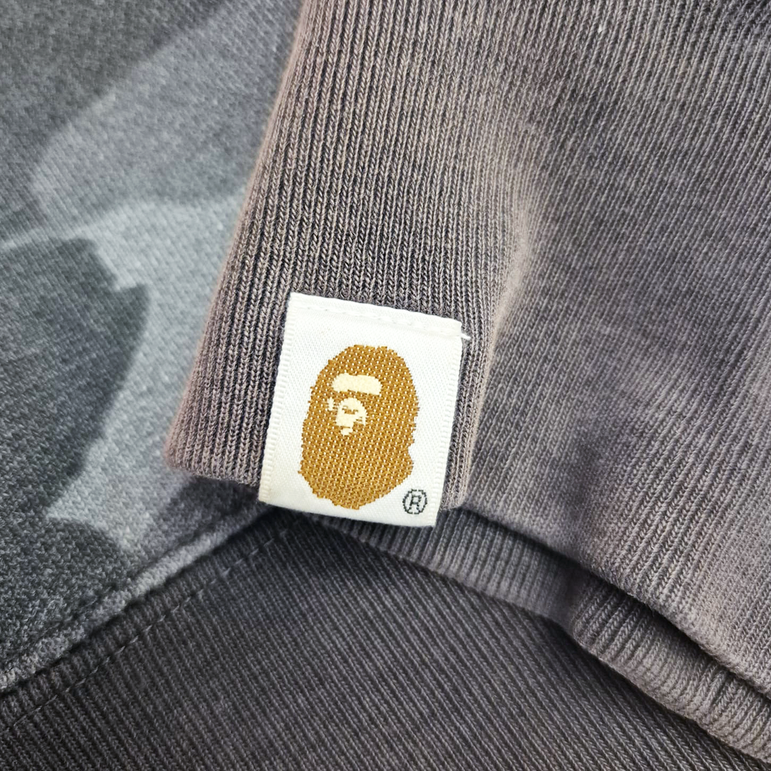 BAPE Glow in the Dark City Camo Full Zip Shark Hoodie (L)