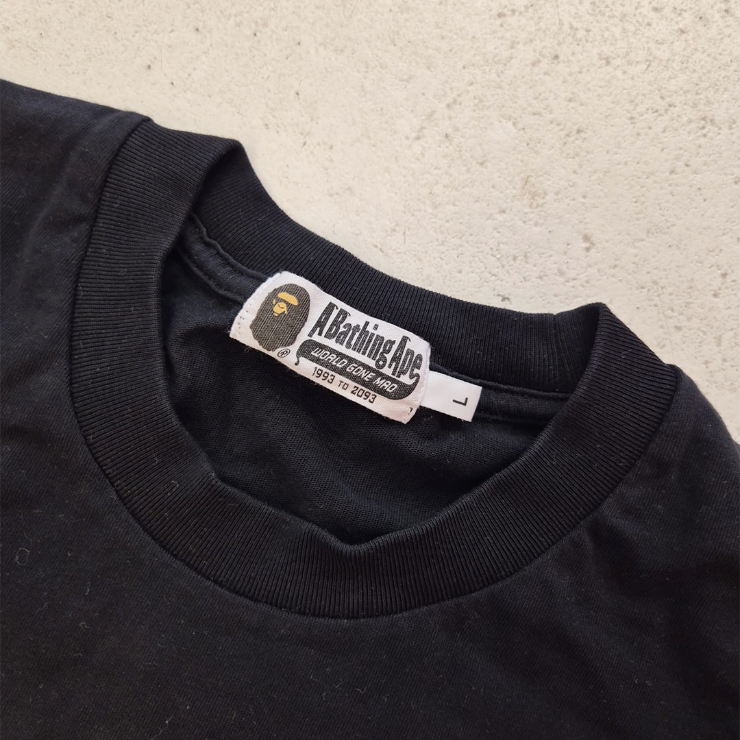 BAPE Caravan Black Tee (L)