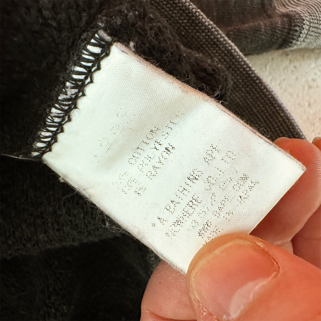 Bape Baby Milo 2008 "Peace and Love" Grey Full Zip Hoodie (S)