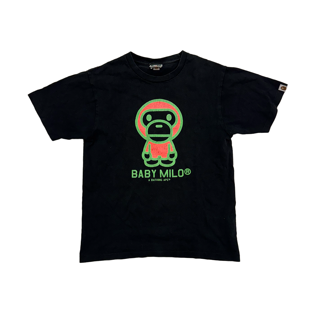 BAPE Baby Milo Vintage Black Tee (M)