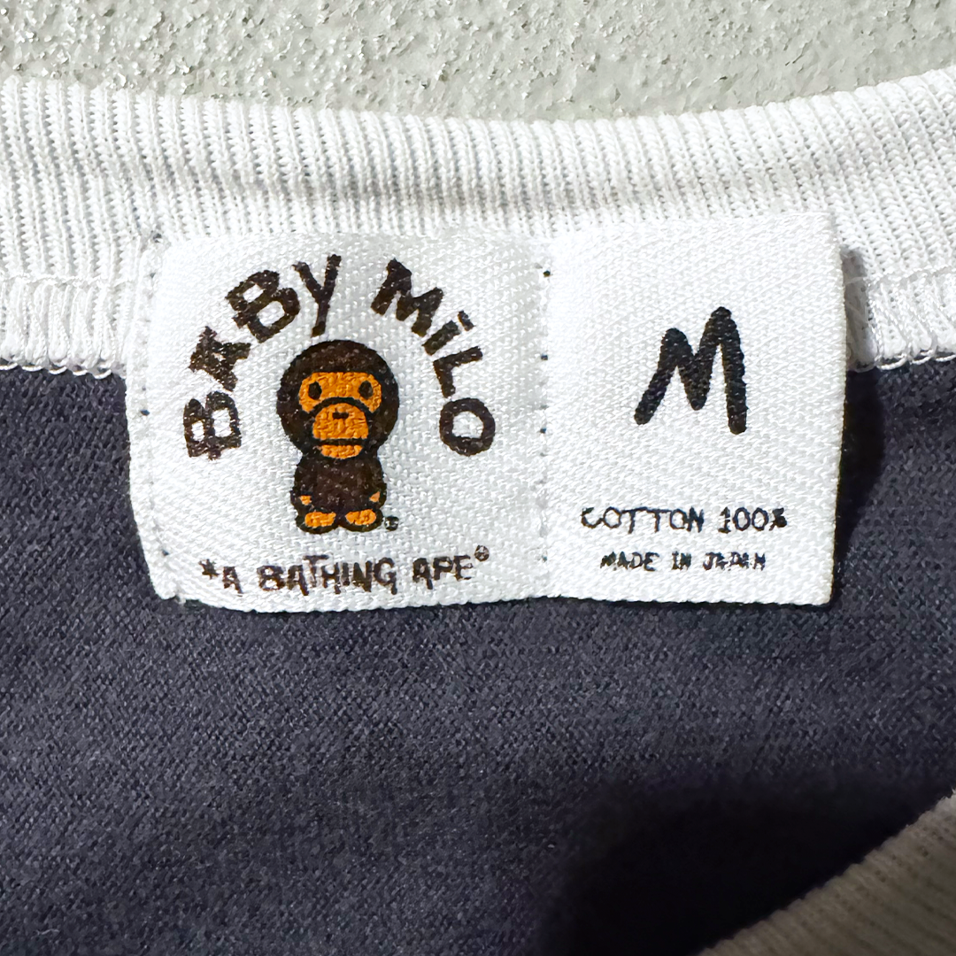 BAPE Baby Milo Football White Tee (M)