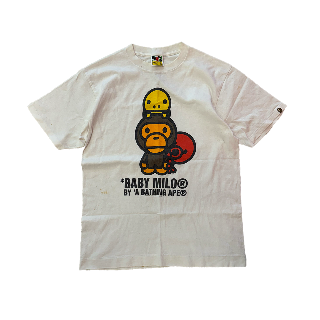 Baby Milo Animals 2009 White Tee (M)