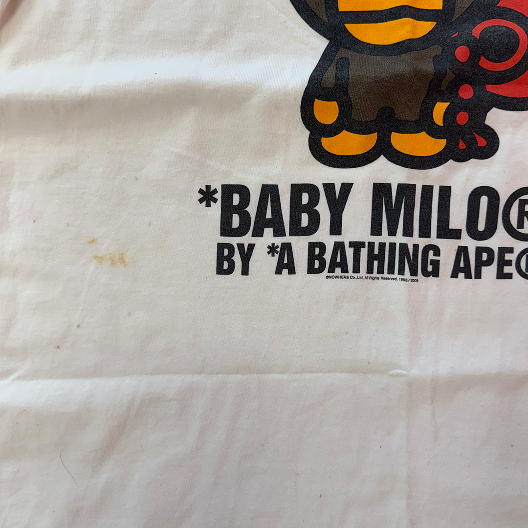 Baby Milo Animals 2009 White Tee (M)