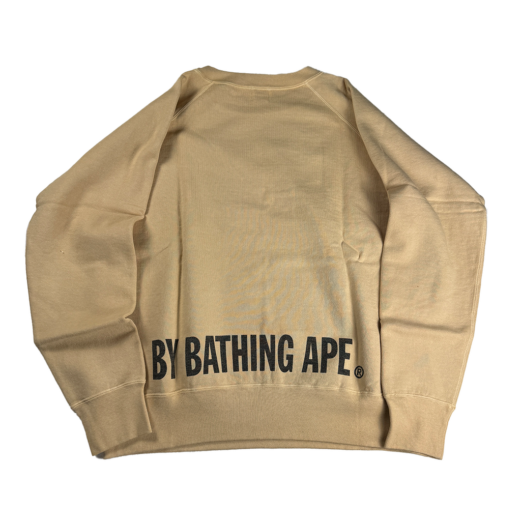 BAPE Vintage Mad Face Beige Sweater Aoyama Exclusive (M)