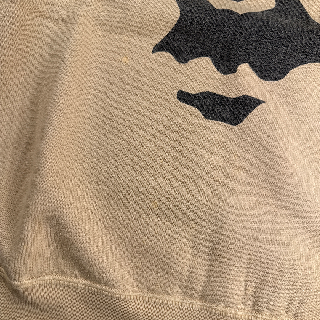 BAPE Vintage Mad Face Beige Sweater Aoyama Exclusive (M)