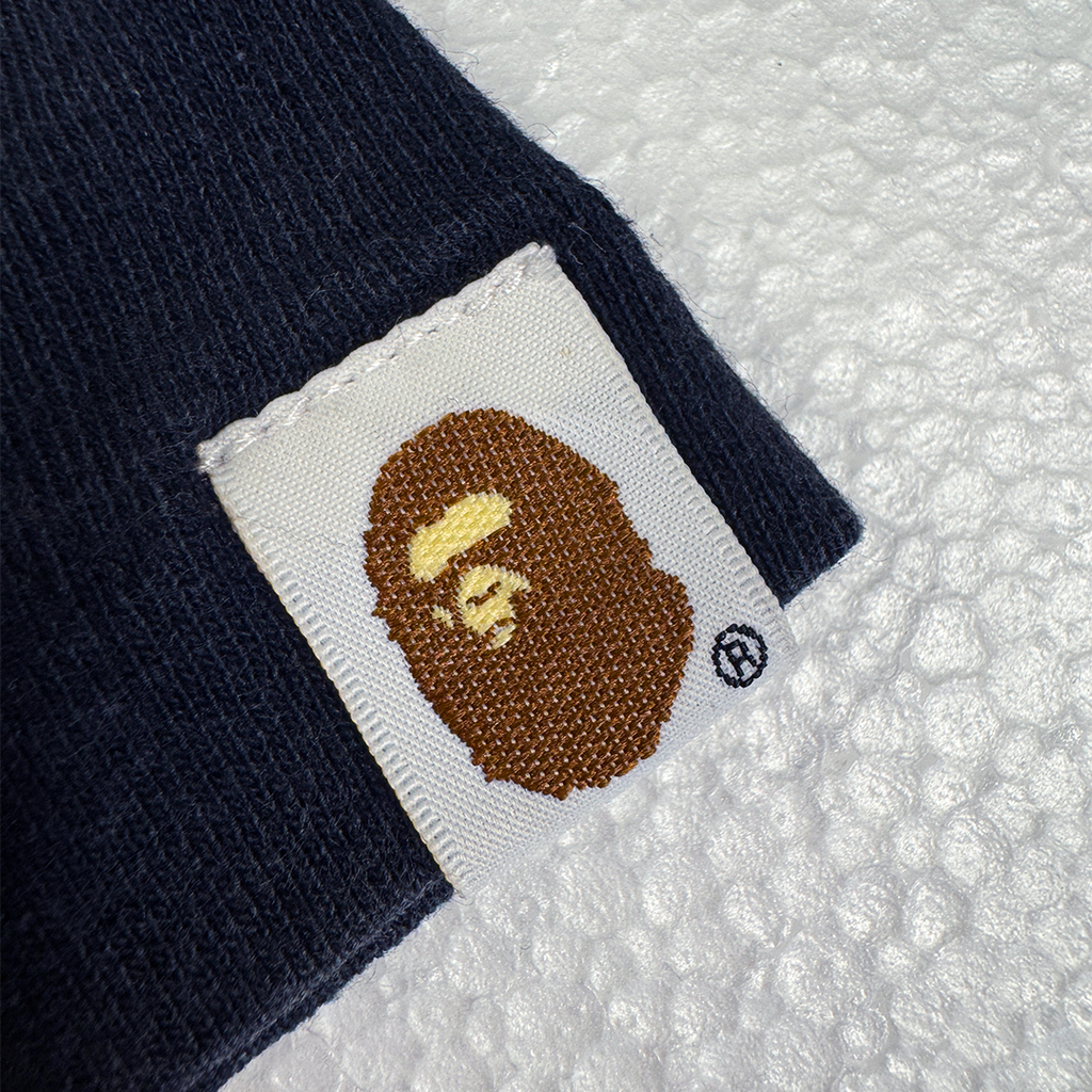 BAPE Big Head Stickers Black Tee (XL)