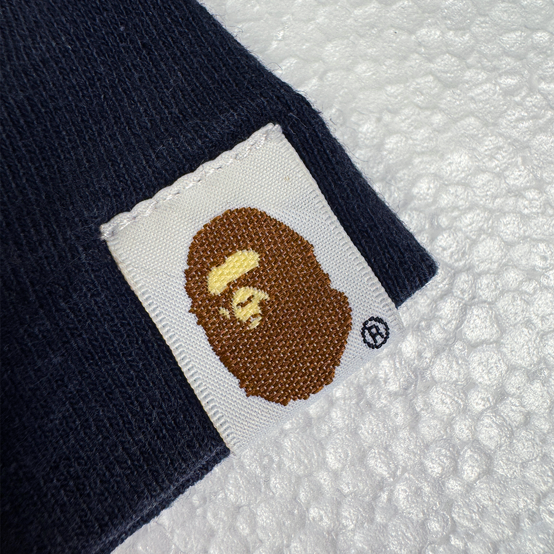 BAPE Big Head Stickers Black Tee (XL)