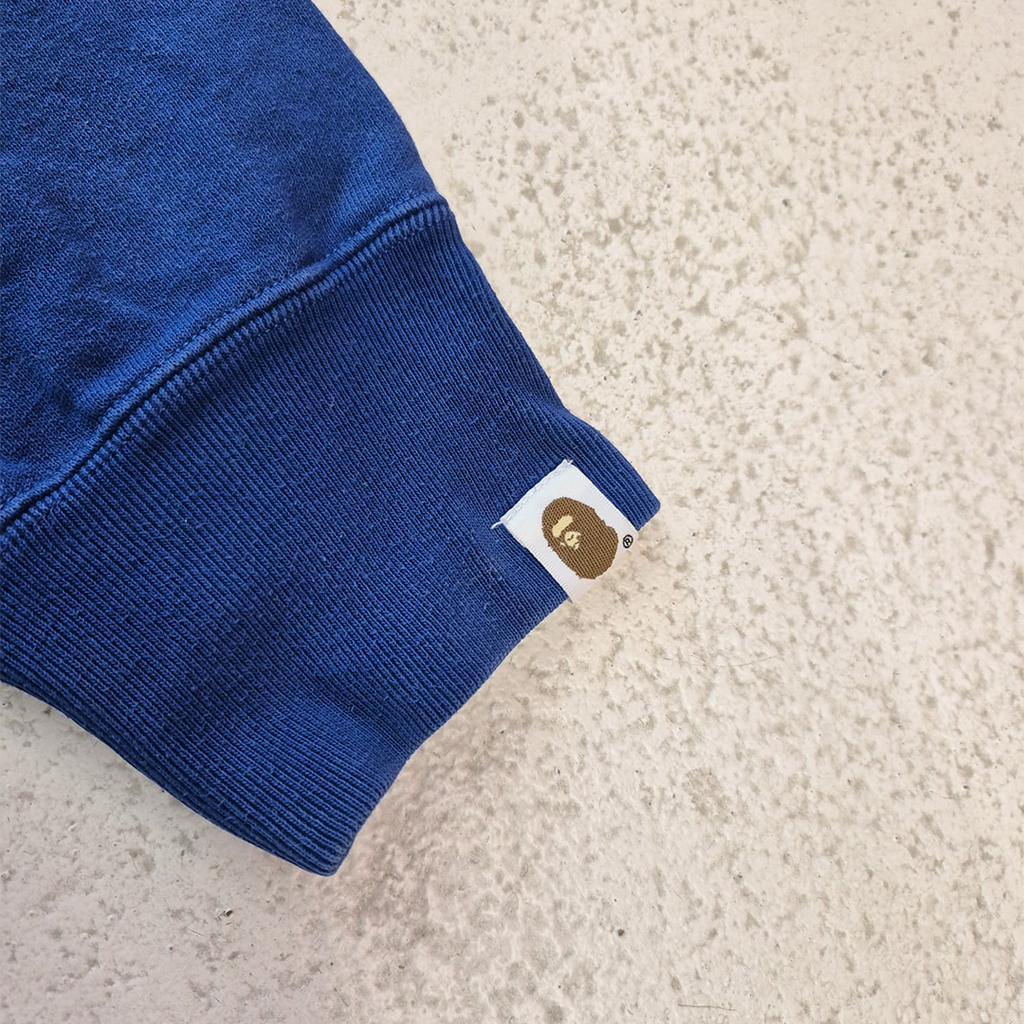 BAPE College Japan Exclusive Blue Sweater (XL)