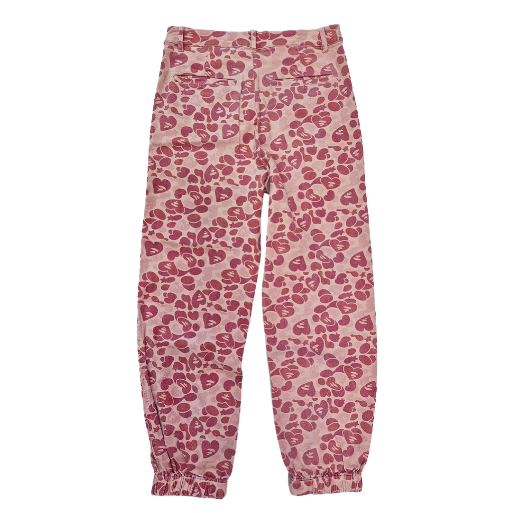BAPE Pink Camo Women Cotton Pants (M)