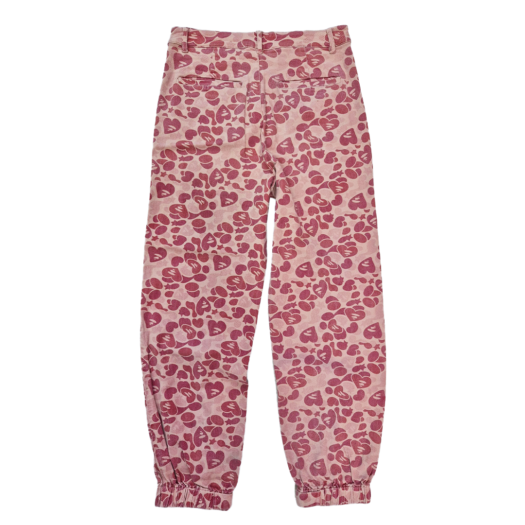 BAPE Pink Camo Women Cotton Pants (M)