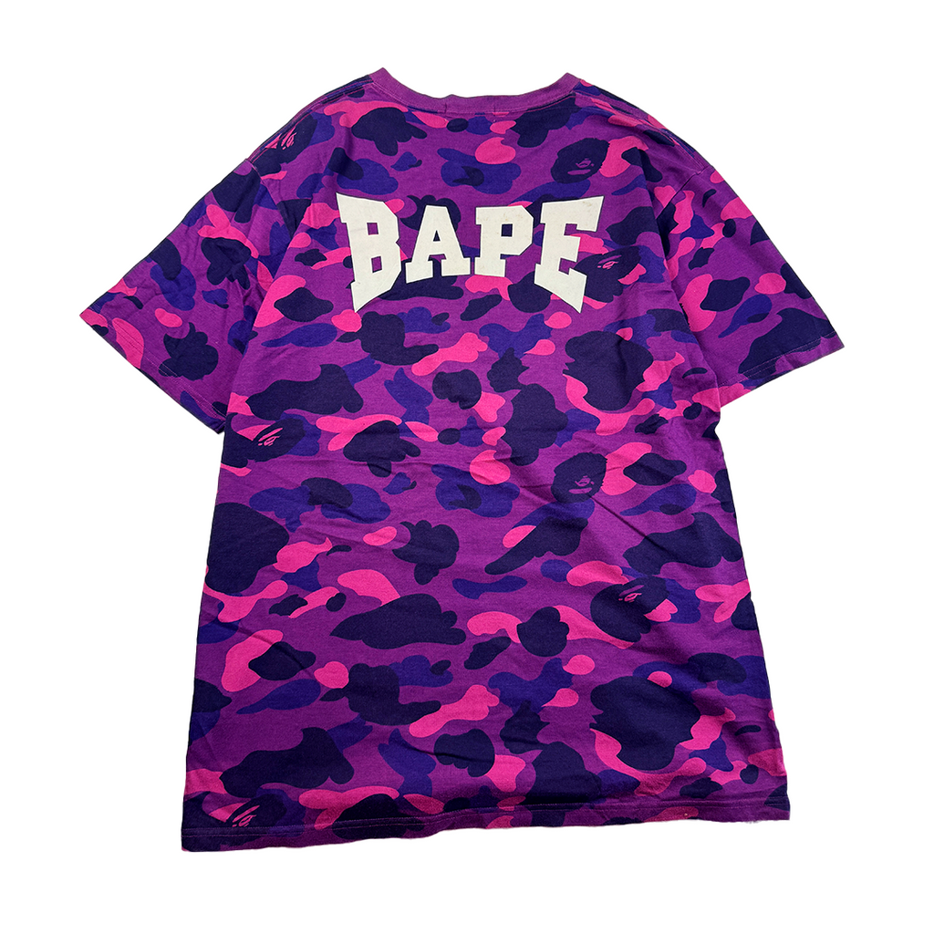 BAPE Purple Camo Tee (XL)