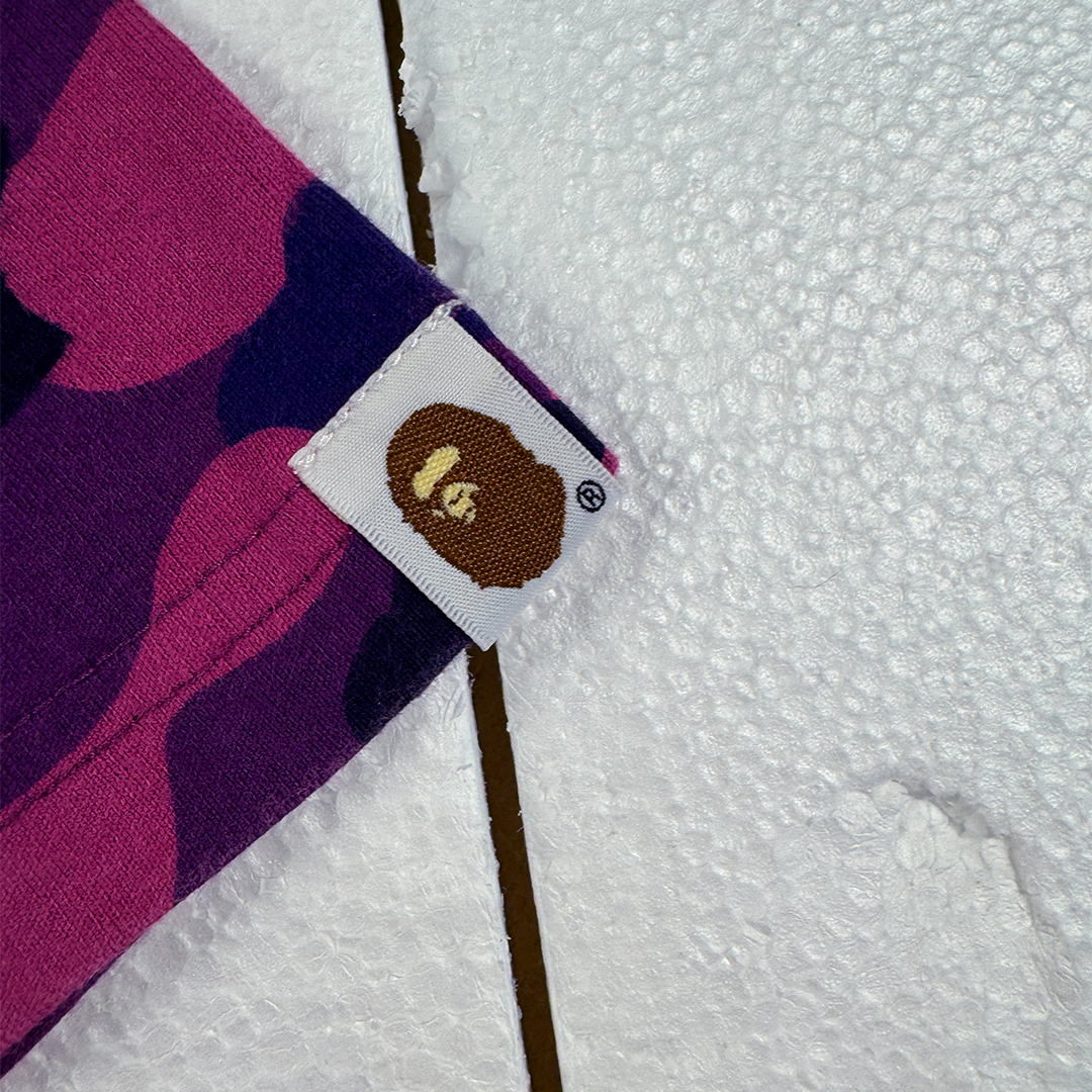 BAPE Purple Camo Tee (XL)