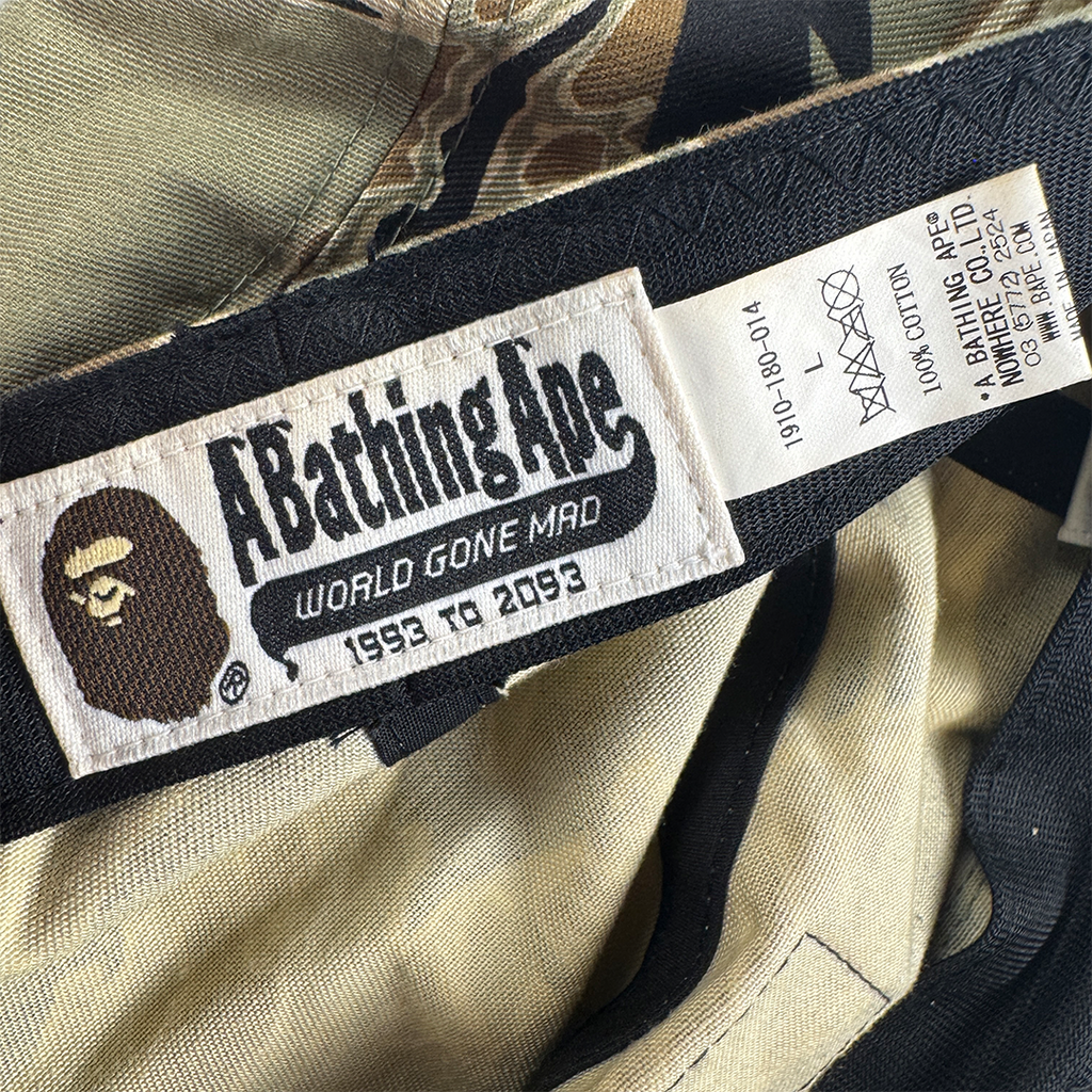 BAPE Military Camo Cap