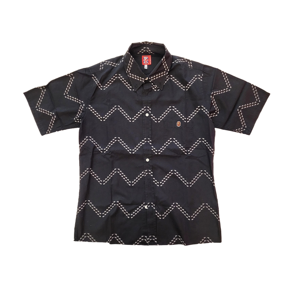 BAPE Bapesta Black Shirt (M)