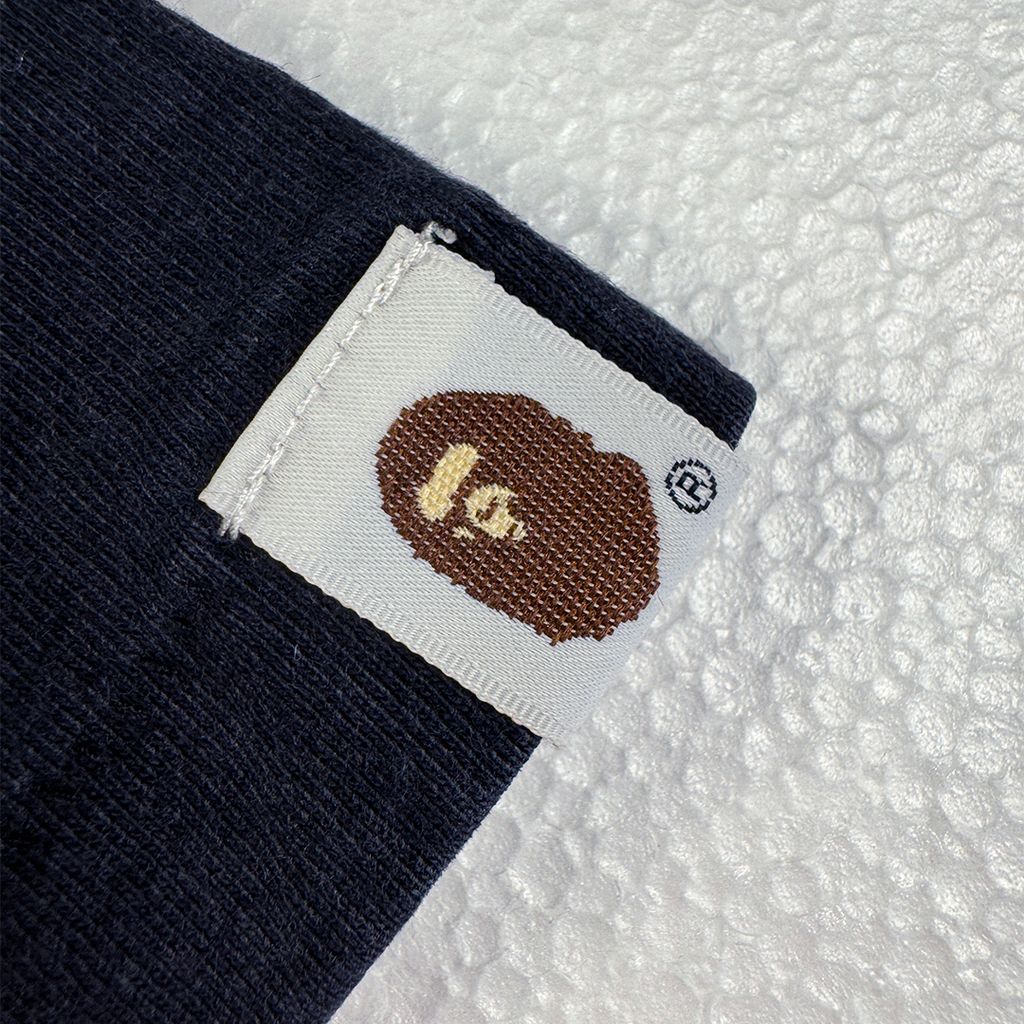 BAPE "Busy Works" Circle Logo Black Tee (M)