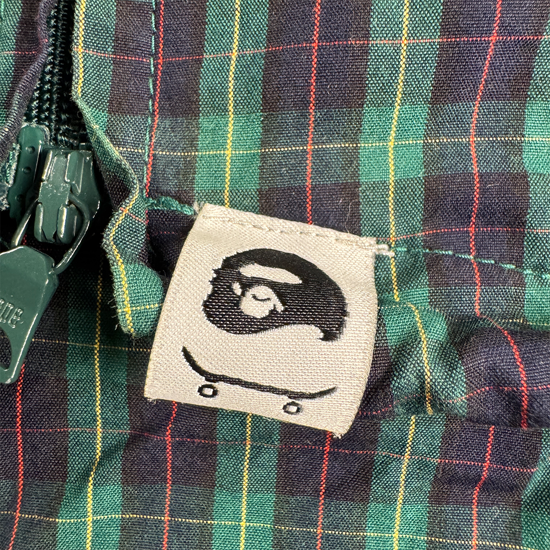 BAPE x Yoshifumi Egawa Green Check Zip-up Jacket (XL)