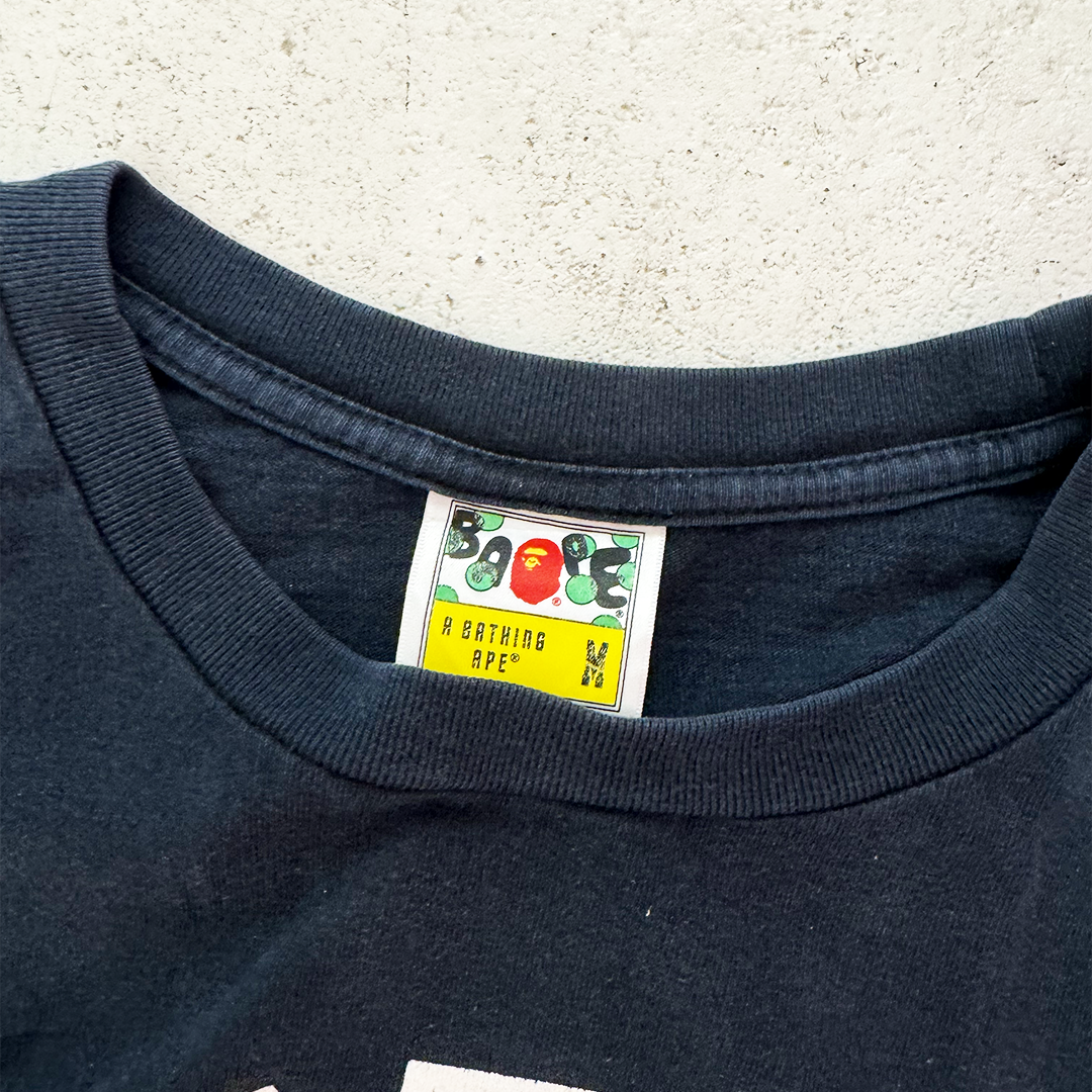 BAPE Camo College Black Tee (M)