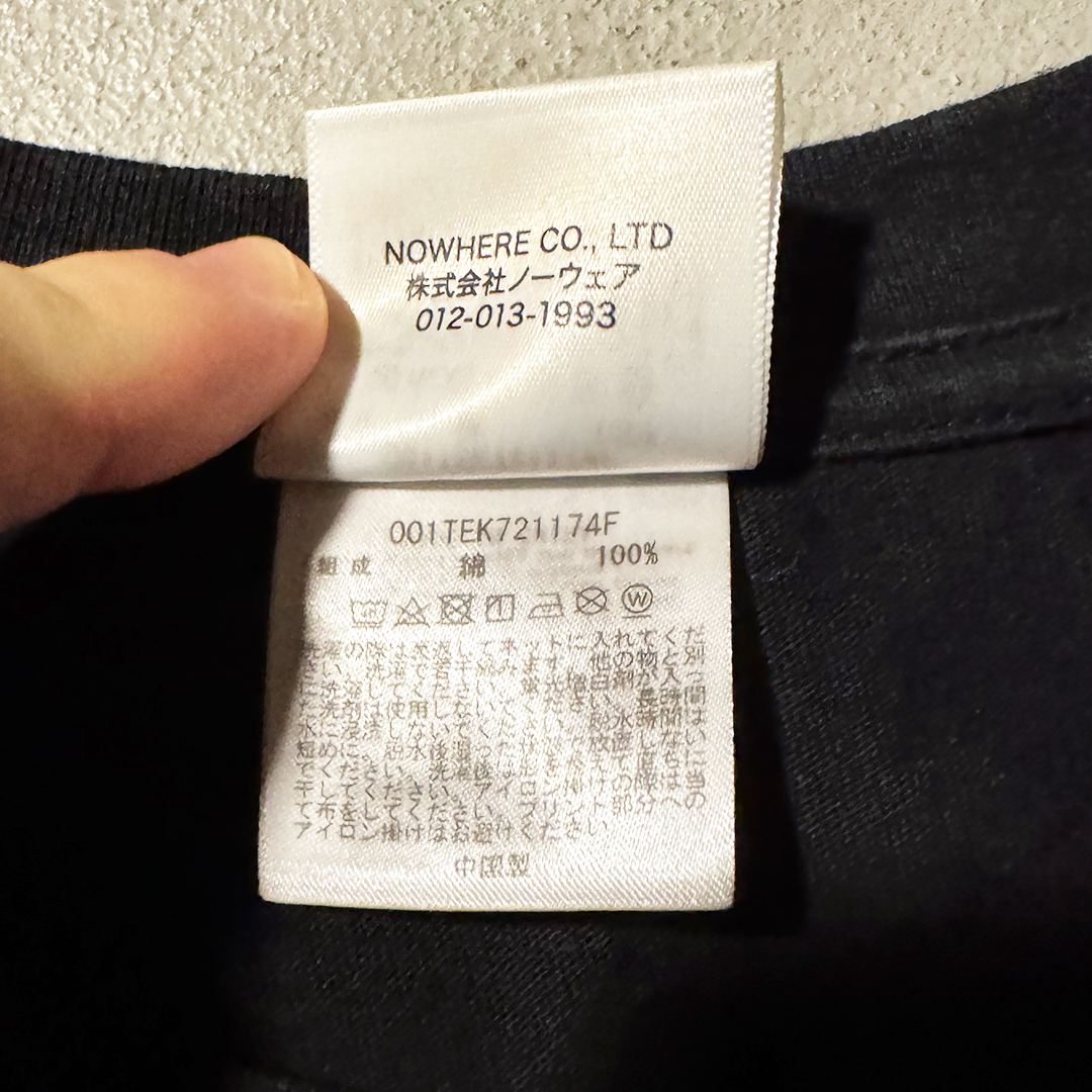 BAPE Shibuya College Black Tee (S)
