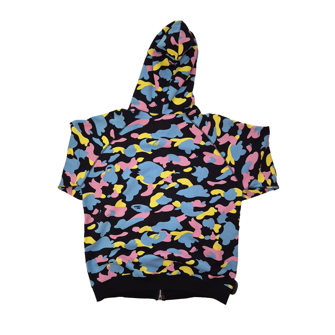 BAPE Vintage Cotton Candy Full Zip Hoodie Black (M)