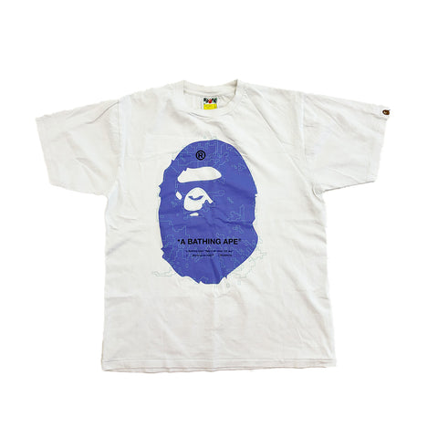 Bape Big Head Digital Tee (L)