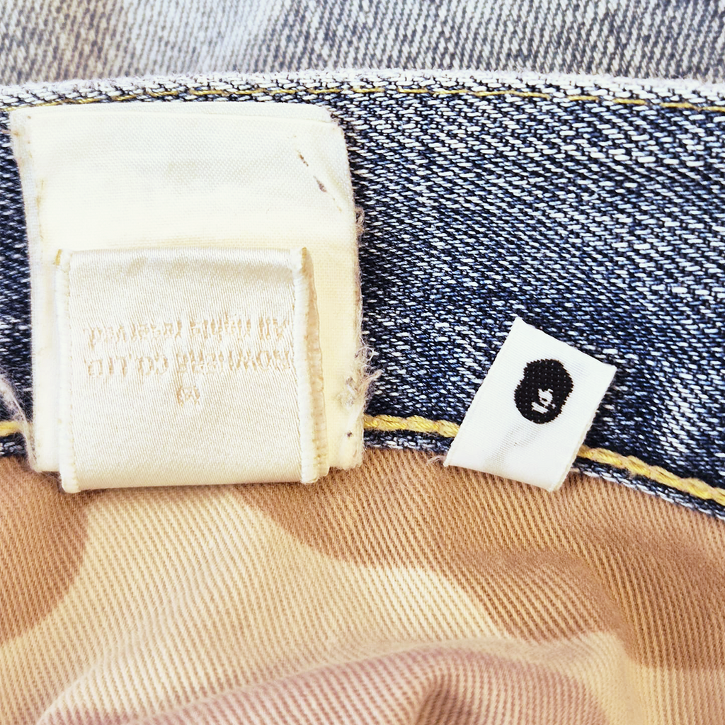 BAPE Vintage Big Head Denim Pants (M)