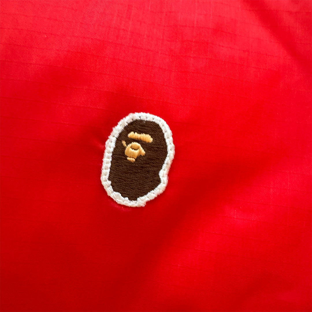 BAPE One Point Red Down Jacket (L)