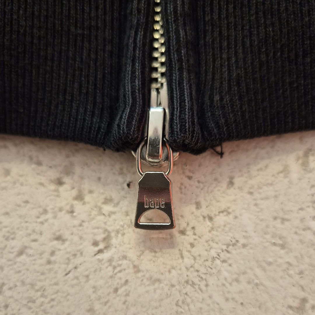 BAPE Shark Full Zip Black Hoodie (S)