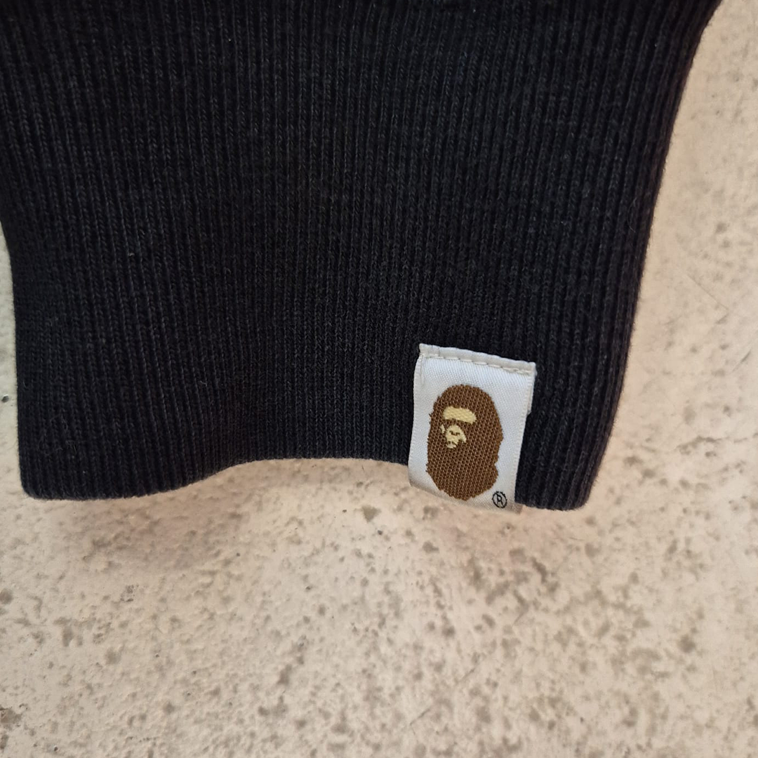 BAPE Shark Full Zip Black Hoodie (S)