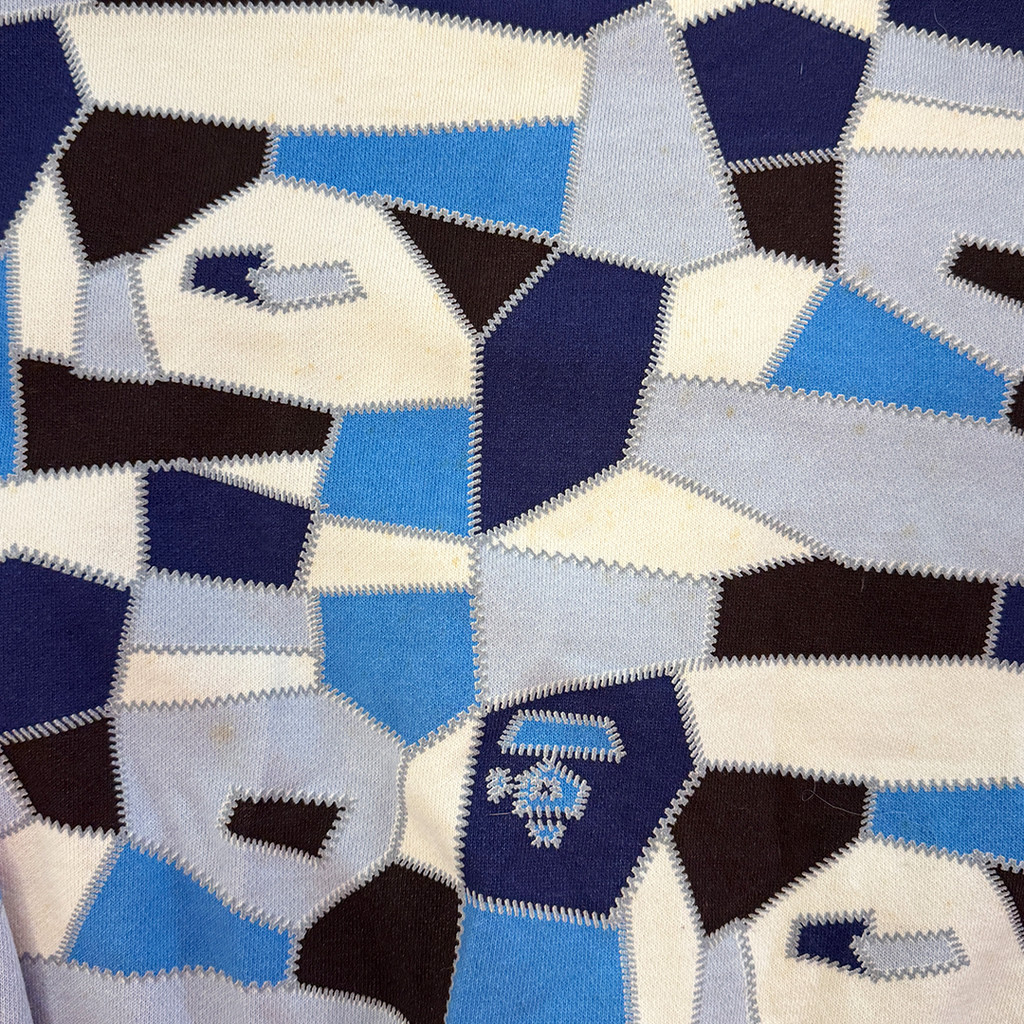 BAPE 2008 Splinter Full Zip Hoodie Geometric Design (M)
