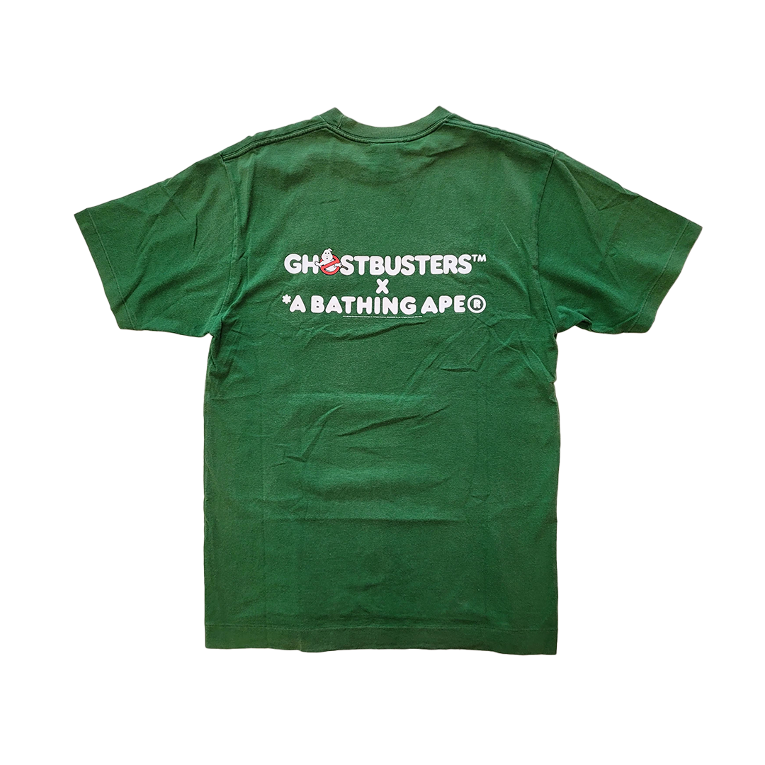 BAPE Baby Milo Ghostbusters Green Tee (M)