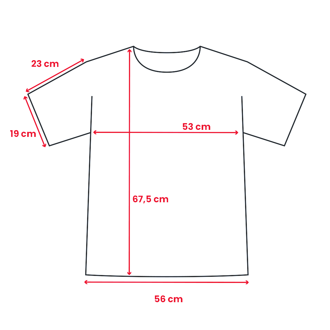 BAPE Busy Works Red Print Black Tee (L)