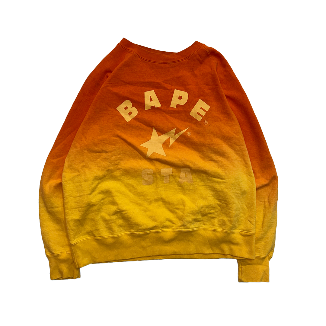 BAPE Bapesta Vintage Gradient Sweater (L)