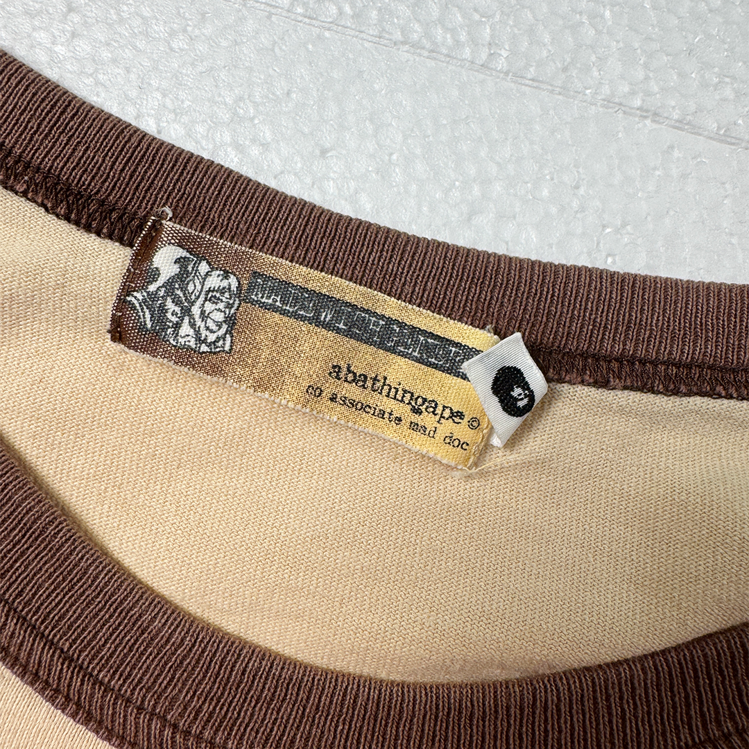 BAPE Vintage Gradient Brown Tee (M)