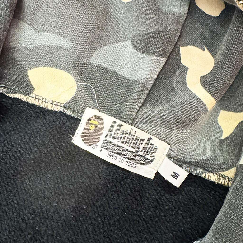 BAPE Glow In The Dark Full Zip Hoodie (M)
