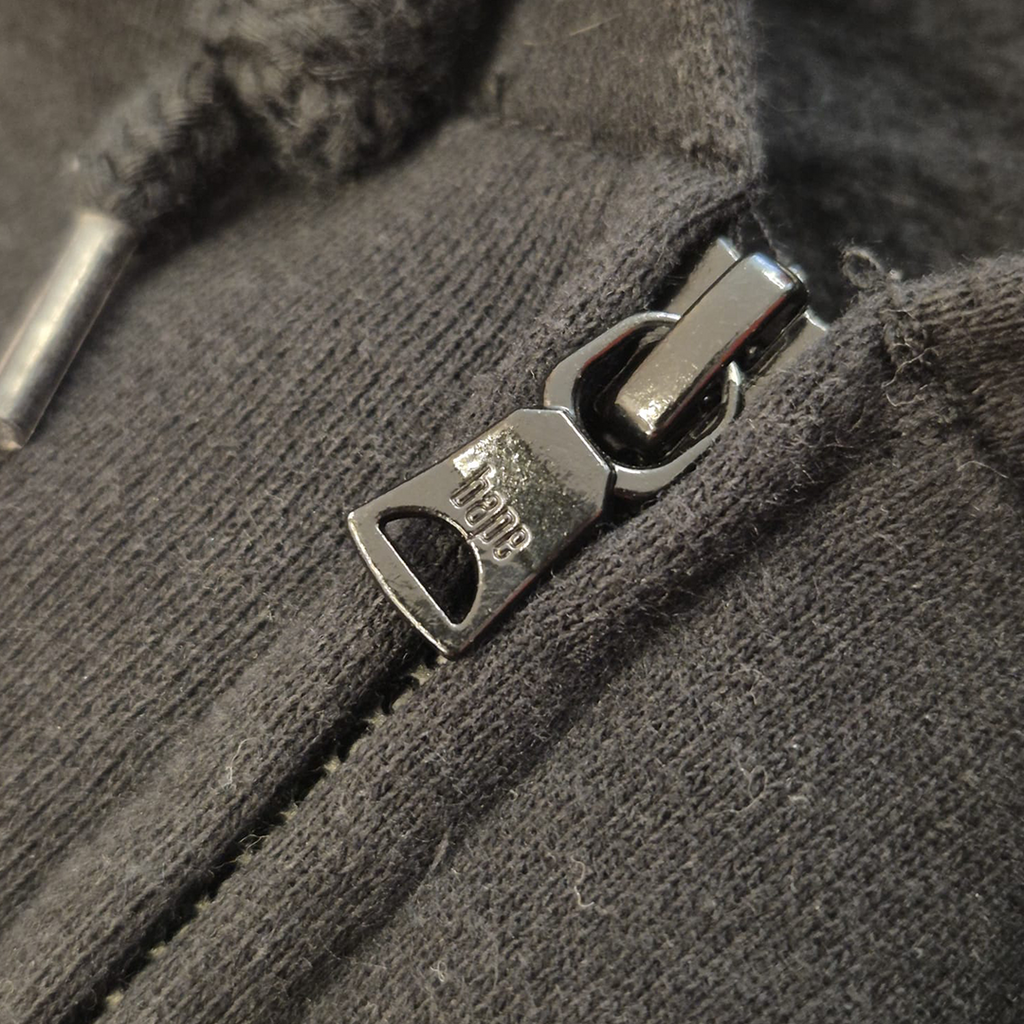BAPE Vintage Grey Half-Zip Hoodie (L)