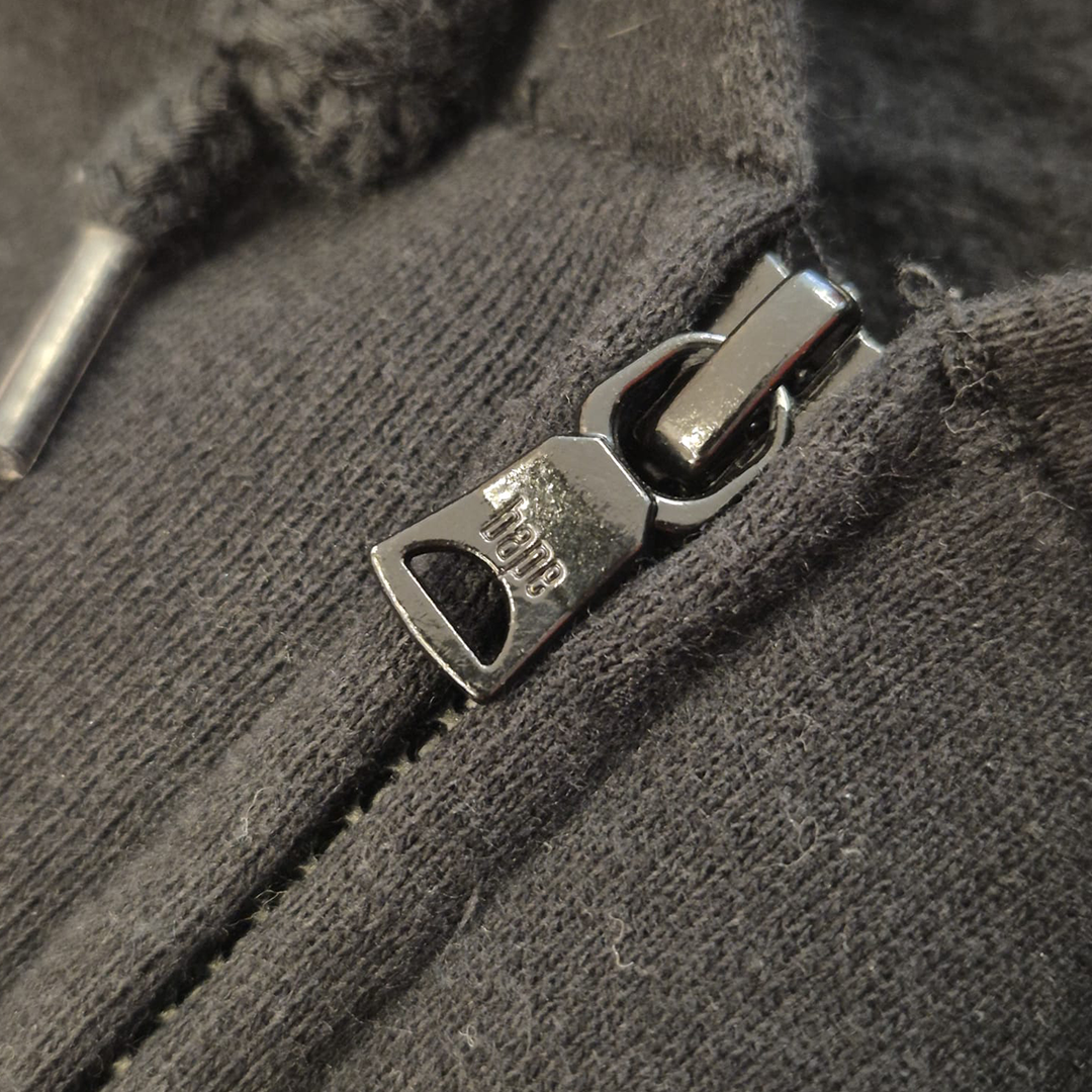 BAPE Vintage Grey Half-Zip Hoodie (L)